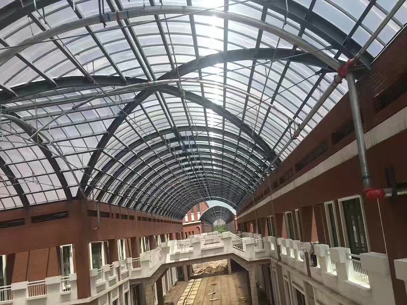 用于商業街走廊采光頂棚